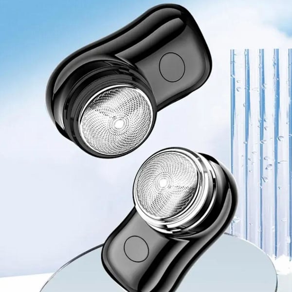 USB Uppladdningsbar Mini Rakapparat Fickstorlek Bärbar Rakhyvel Män☆ Elektrisk C1F6