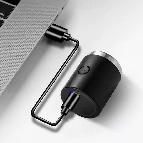 Mini Uppladdningsbar Rakapparat Cylinder Rakapparat Smart Rakhyvel För Män white9 one-size
