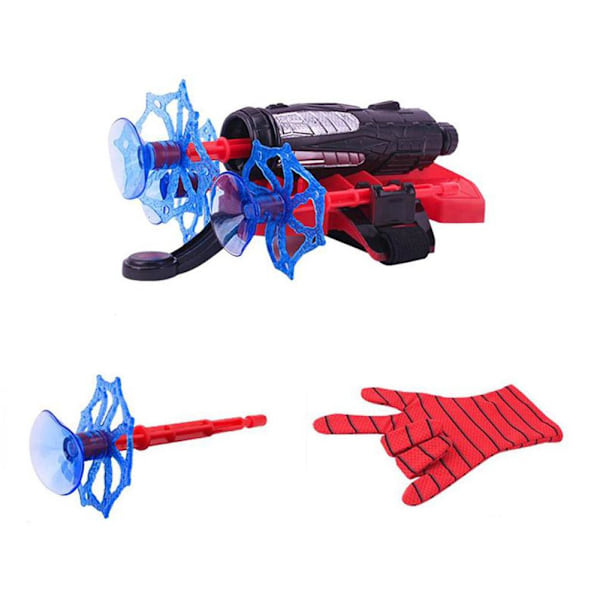 Spider-Man Handske Nät Skytt Dart Blaster Launcher Barn Kostym Leksak Spiderman