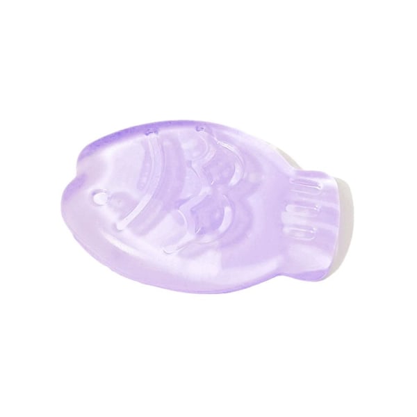 TPR Dekompression Ice Toy Taiyaki Shape Fidget Toy Mini Squishy purple one-size