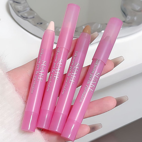 Suake Matt Highlighter Contouring Stick Nässkugga Ansiktskonturer Vattentät Naturlig Ansiktsmakeup 02 3g