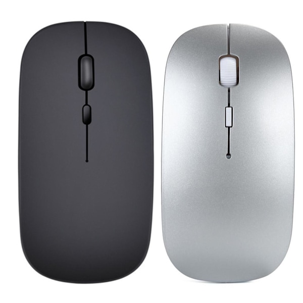 Trådlös Bluetooth-mus för dator, tyst mus, ergonomisk mus, optisk `UK. black One-size
