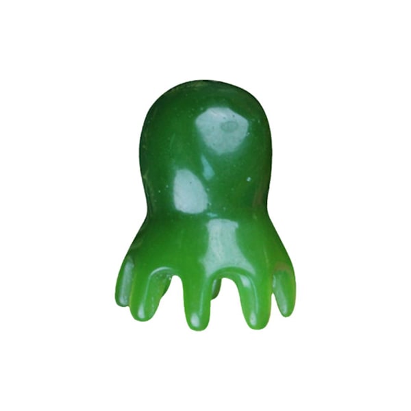 Mini Massage Comb Harts Resin Bläckfisk Kam SPA Massage Comb д& Y1Y7 I3L2 Y9C2 green 1pcs