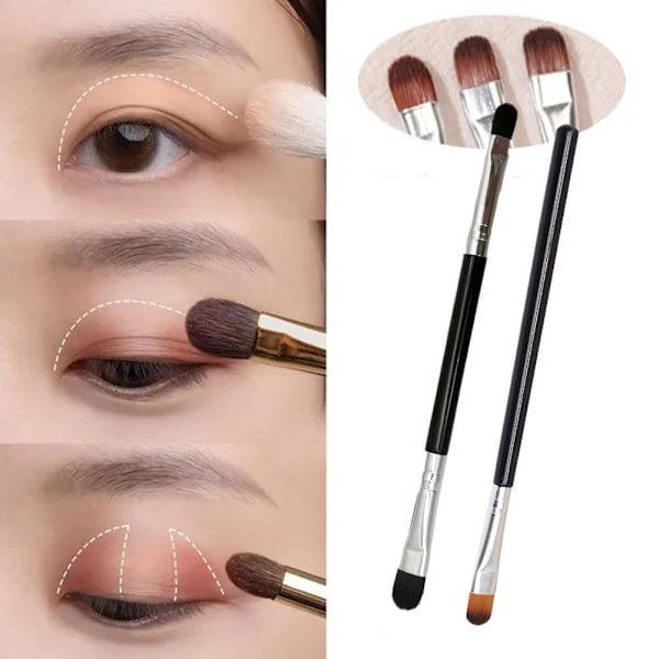 1x Ögonbrynsborste Färgning Ögonskugga Pro Vinklad Kosmetisk Ögonbrynsborste AU `AU. single eye shadow 1pcs