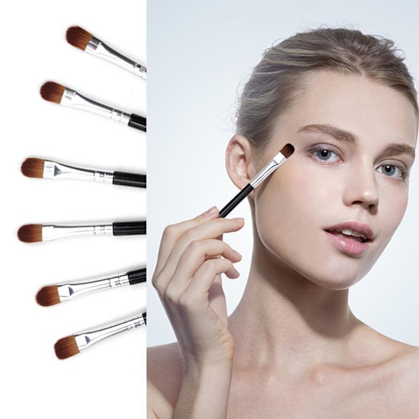 1x Ögonbrynsborste Färgning Ögonskugga Pro Vinklad Kosmetisk Ögonbrynsborste AU `AU. single eye shadow 1pcs