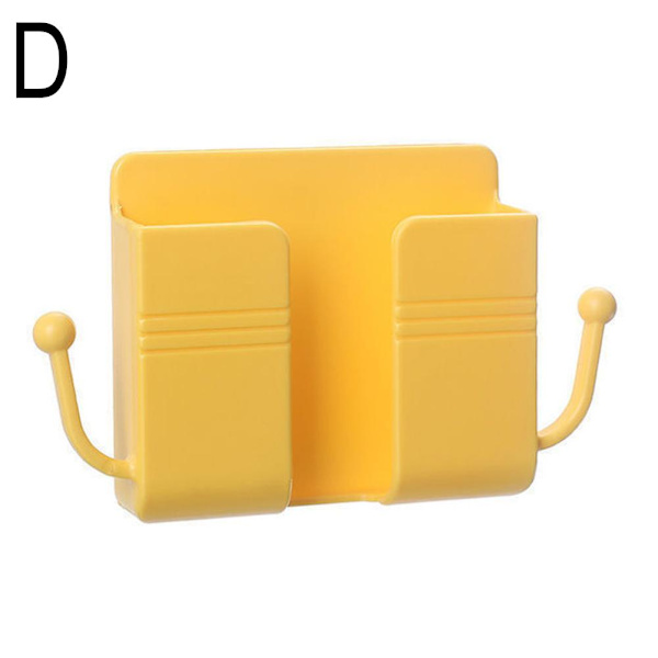 2 st multifunktionell väggmonterad sänggavel utan stansning yellow, 1PC