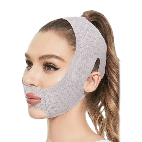 Ansiktsformande Bandage V Ansiktslyftmask Uppstramande Mask Ansikte Nattlinjer Och Andningsbar Dag Y4l6 A 1PCS