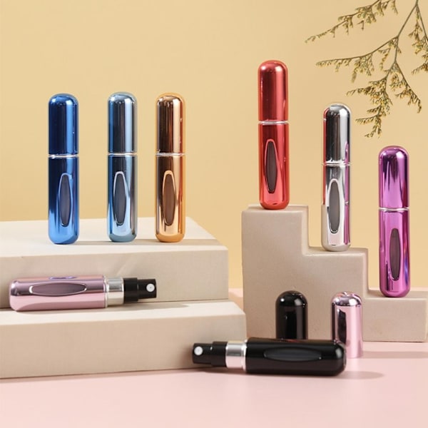 5ml Essens Vattenflaska Bärbar Rese Kosmetisk Prov Sprayflaska Vattenflaska Återfyllningsbar Y7e9 red 1pc