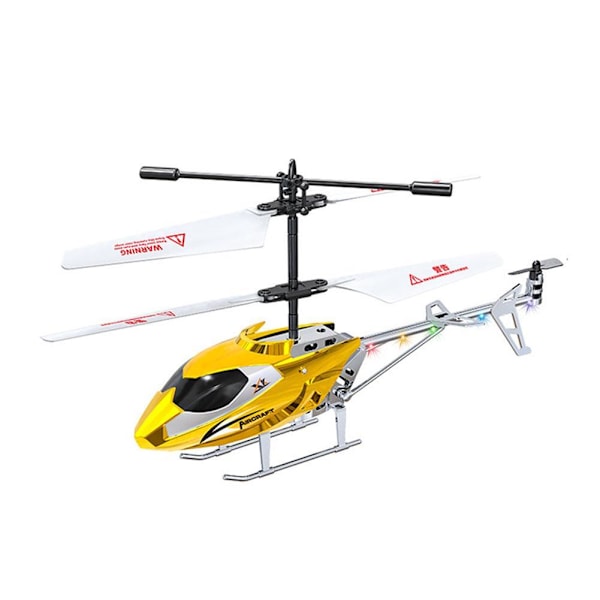 Helikopter Fjärrkontroll Flygplan Leksak för Barn Tålig Kollisionslegering ≮ B6B2 golden 2.5CH