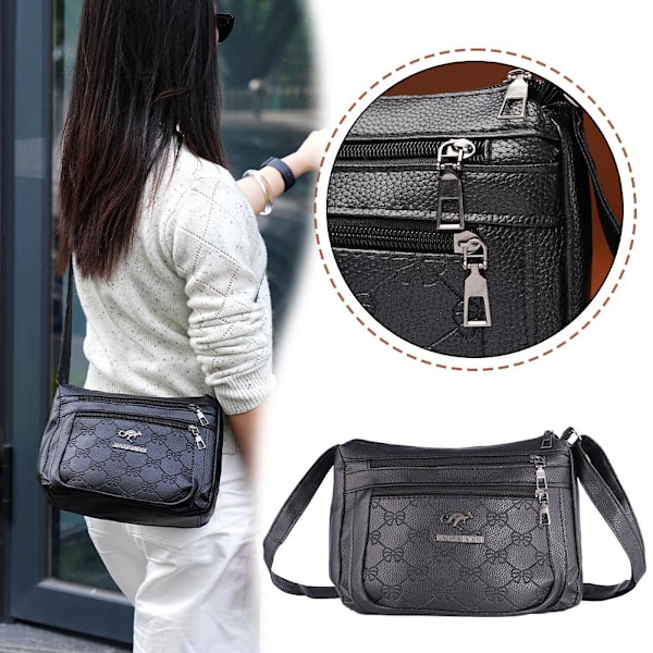 Mjuk Läder Axelväska För Kvinnor På Rea Crossbody Väskor Kvinnor Trendig Ny