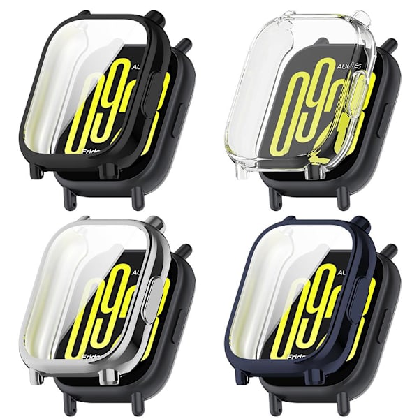 För Redmi Watch 5 Active / 5 Lite Skyddsfodral TPU Vattentätt Klockskydd Y5 clear for Watch 5 active