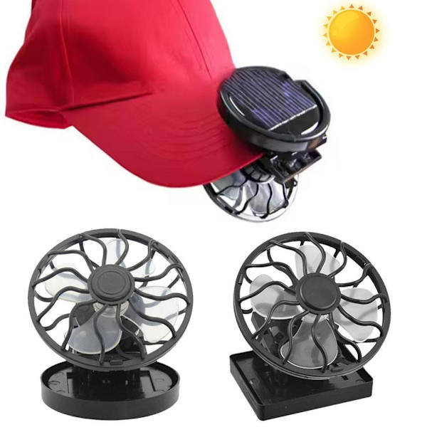 Solfläkt, Lämplig För De Flesta Hattar, Solfläkt Utomhus Hatt Utomhus Solfläkt N1X3 square bottom 1pcs