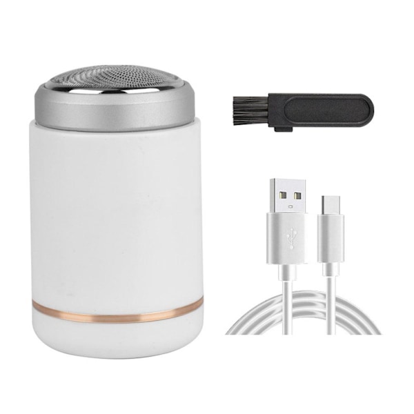 Elektrisk Rakapparat Svärd För Män Med LCD-Skärm Batteridisplay För Hemresa Mini Portabel C4h1  white One size