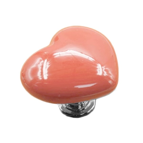 Toalett Tryckknapp, Enkelt Hjärtformat Färgglatt Keramisk Toalett Tank Knapp Hjälpmedel, Hjärtformad Toalett Tryckknapp Assistent, Hjärtform red 1pcs 4pcs