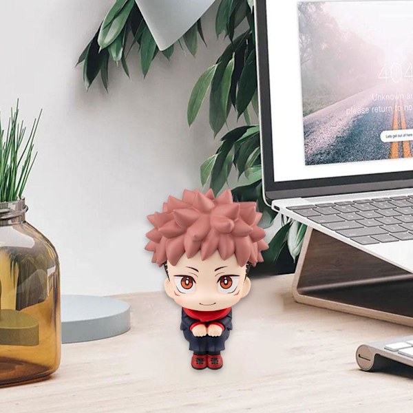 Mini Jujutsu Kaisen Gojo Satoru Kugisaki Tecknad Figur Actionfigur Modell Söt Anime Skrivbord N3V6 C 10cm