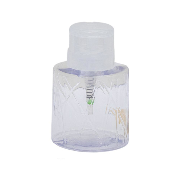 Nagelkonst Pressflaska i Japansk Stil Fet Stor Kapacitet Press Bo  Transparent 1pcs