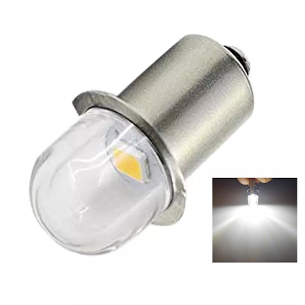 LED Mini Glödlampa 3V/12V P13.5S Super Starkt Ögonskydd Lampa Bok Q3Q5 white 3V