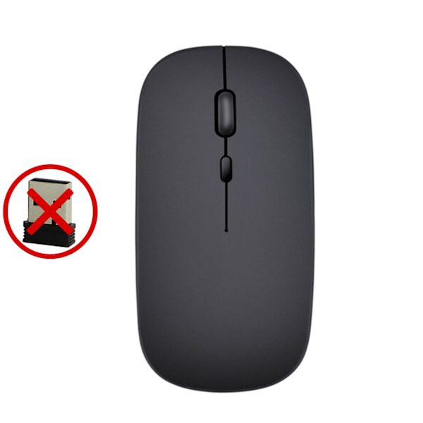 Trådlös Bluetooth-mus för dator, tyst mus, ergonomisk mus, optisk `UK. black One-size