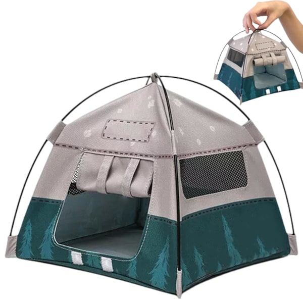 Mini Tält, 1:12 Camping Litet Tält Modell Litet Sött Tält Flyttbara Dockor Dekorativa Miniatyrscen Tillbehör Fotorekvisita Leksakspresent för