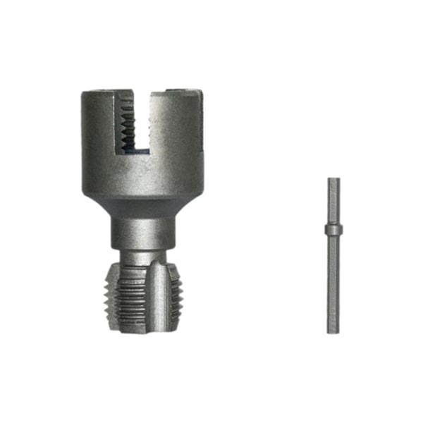 Integrerat gängverktyg för rör, invändigt och utvändigt, 1/2'' och 3/4'' vattenrör, integrerad gängare, elektrisk borrkompatibel 20mm threadA One size