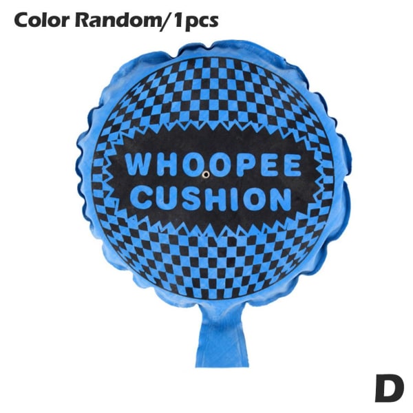 Självuppblåsande Whoopee-Cushion Joke Prank Party Toy Fart Whoopie m one-size