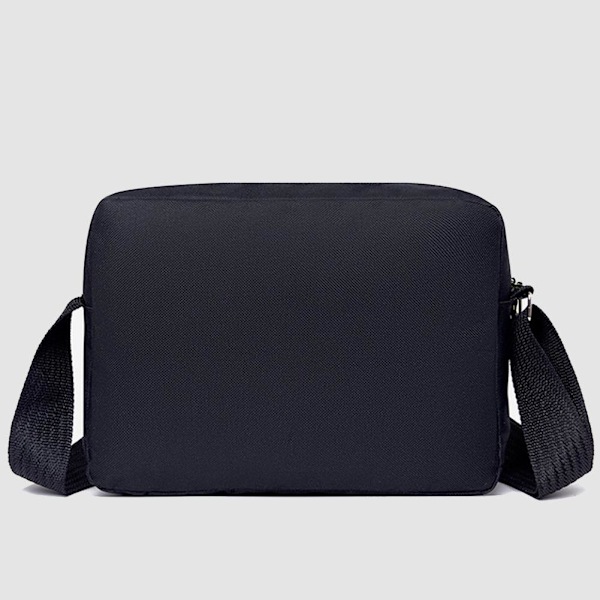 2025 Ny Herr Casual Axelväska Vattentät Oxfordväska Tyg All-match Crossbody Trendig M3o6 Gray One size