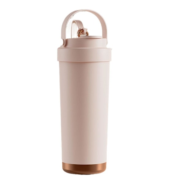 Dubbelväggig Keramisk Isolerad Mugg, Resemugg För Kalla Drycker black 750ml
