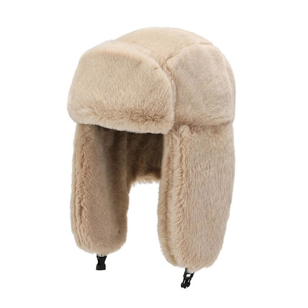 Män Kvinnor Vinter Varm Öronlapps Mössa Vindtät Lei Feng Hatt Utomhus Ridning `ν K5Z8 khaki One size