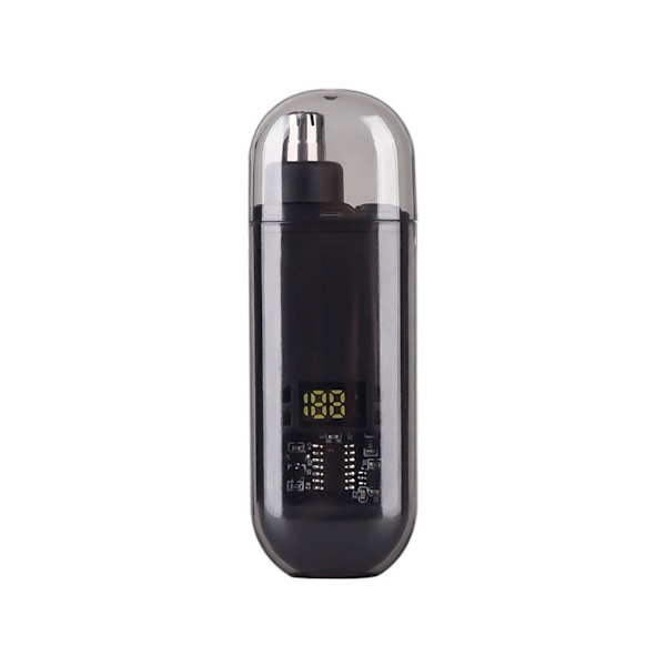 Elektrisk näshårstrimmer för män och kvinnor, bärbar, USB-uppladdningsbar black 1pcs