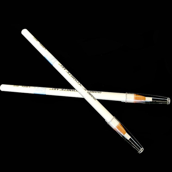 Vit eyeliner pull line ögonbrynspenna skönhetsmakeup G2O9 D2I1