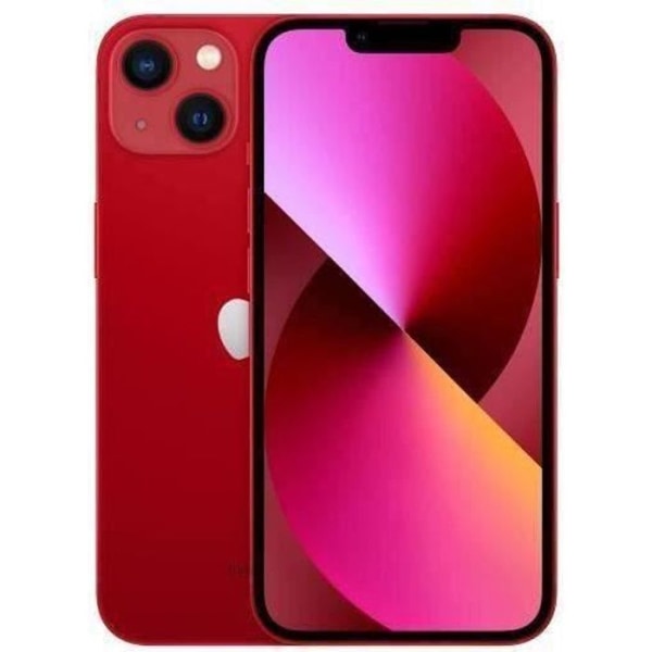 APPLE iPhone 13 128 GB Röd (2021) - Renoverad - Utmärkt skick - Refurbished Grade A+