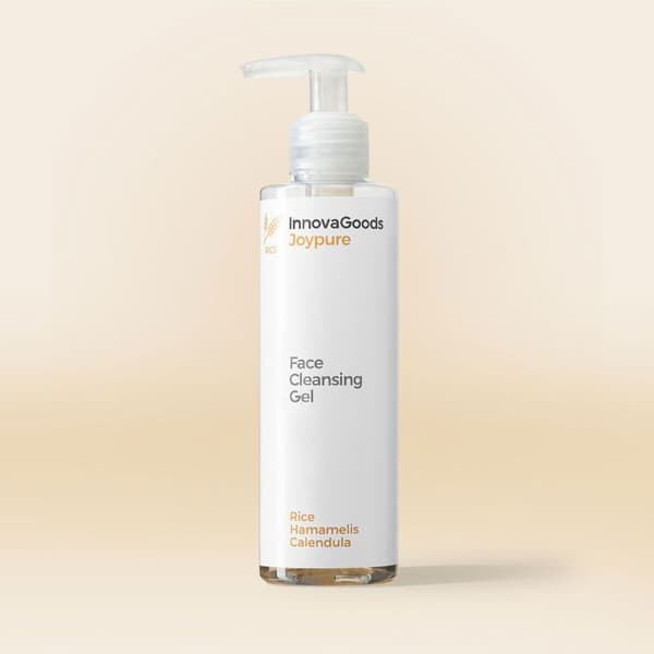 Gel ansigt rensemiddel InnovaGoods Rice Joypure 200 ml Vit