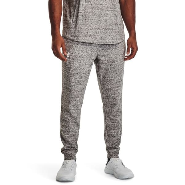 Jogging - UNDER ARMOUR - Rival Terry - Grå - Unisex - Andningsbar vit/vit S
