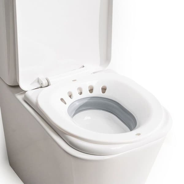 Bidé portabel - INNOVAGOODS - Fleksibel - 1,5 L - Ergonomisk - Let tømning Vit