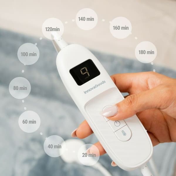 InnovaGoods Elakef -lämmityspäällys grå
