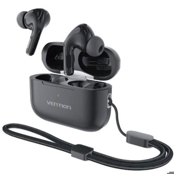 Vention NBVB0-PLUS Bluetooth 5.3 Hovedtelefoner Sort Svart