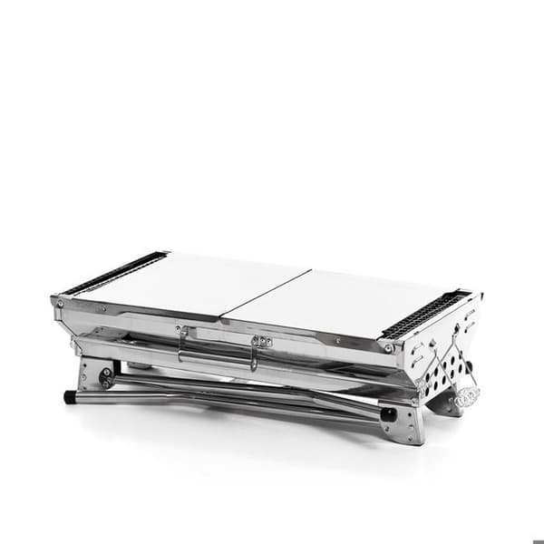 Sammenfoldelig grill i rustfrit stål - INNOVAGOODS - Trækul Stål