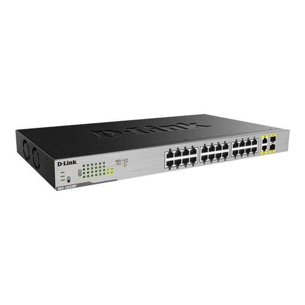 D-LINK Switch 24 porte - DGS-1026MP - PoE+ 10/100/1000 Mbps