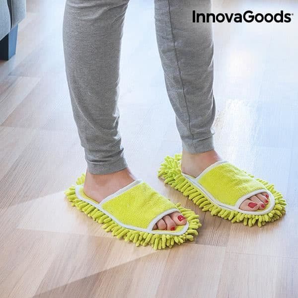 InnovaGoods Mop Hjemmesko - Grøn - Unisex