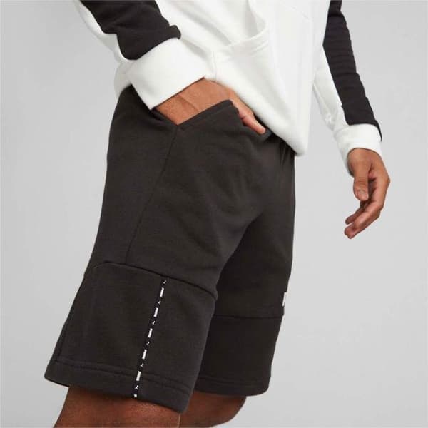Short - PUMA - 673344 01 - Svart - Bomull - Normal Passform Nero S