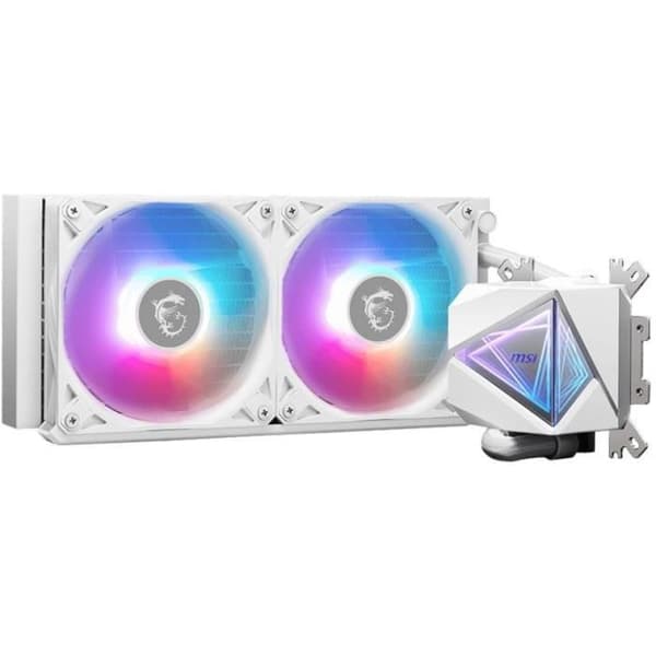 PC-køling - MSI - 306-7ZW7A21-C24 - MAG CORELIQUID I240 HVID