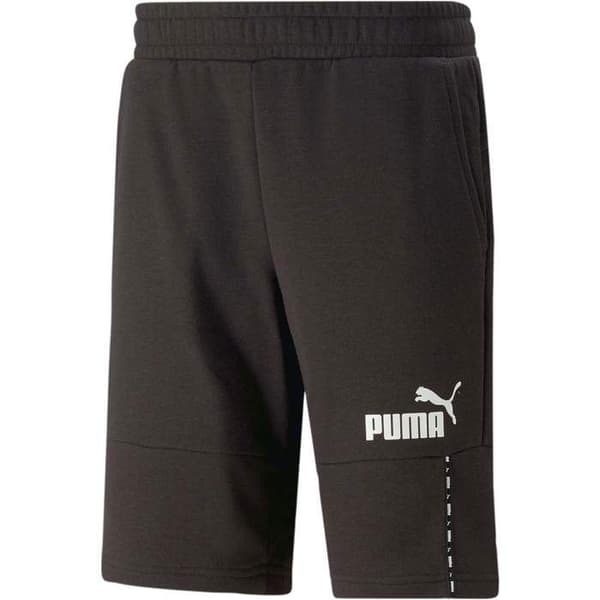 Short - PUMA - 673344 01 - Svart - Bomull - Normal Passform Nero S