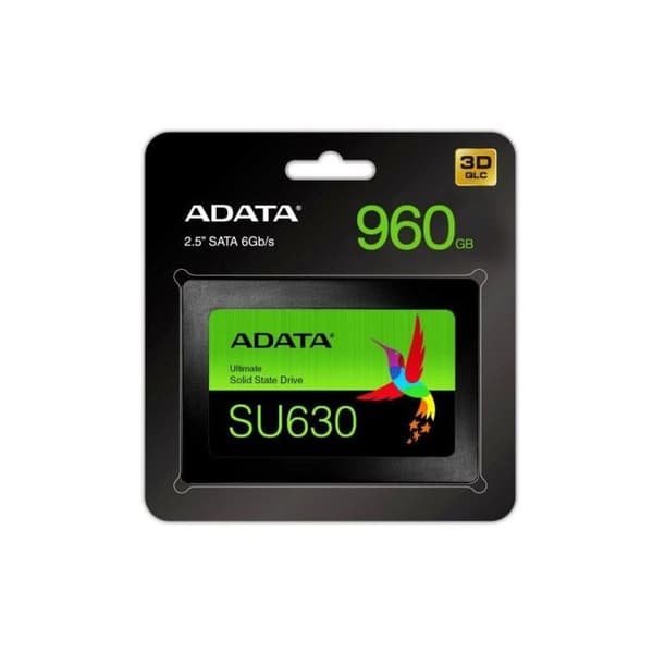 ADATA ULTIMATE SU630 2,5" 960 Gt SATA 3D2 QLC SSD