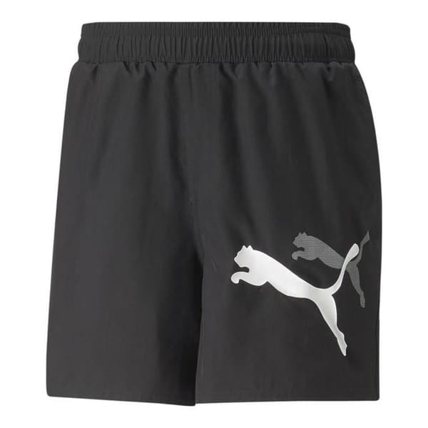 Puma Essential svarta shorts för män Svart S