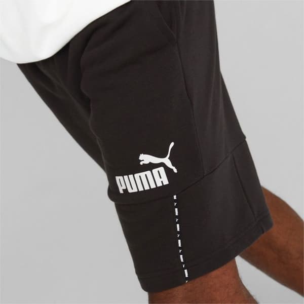 Short - PUMA - 673344 01 - Svart - Bomull - Normal Passform Nero S