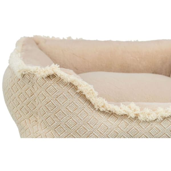 Hunde kurv - TRIXIE - Boho - Rektangulær - Beige - 60x50 cm beige