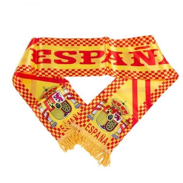 Tørklæde - BigBuy - Spanien - 14 x 128 cm - Flag - Multisport