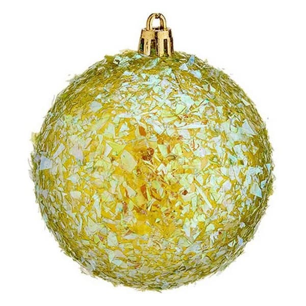 Julkulor - Grön - Ø 8 cm - Plast - Juldekoration Grön