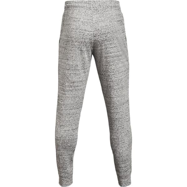 Träningsbyxor - Under Armour - Rival Terry - Grå - Tight - Bekväm Grå Vit S