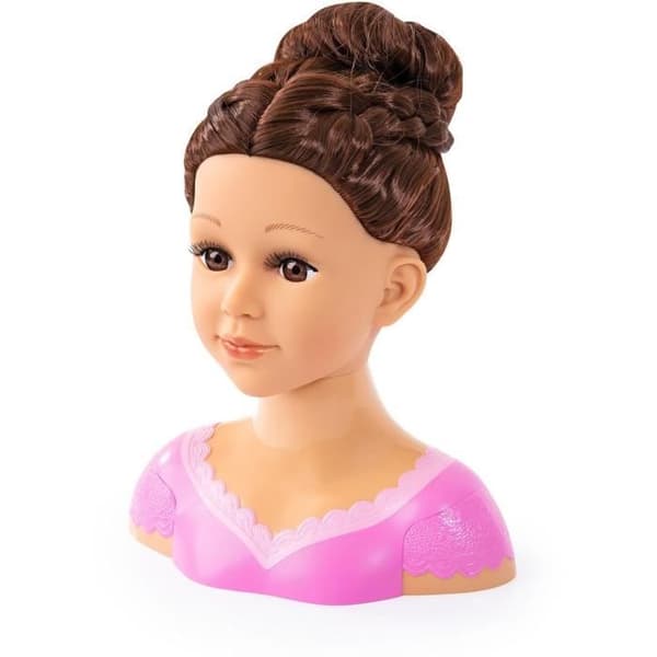 BAYER DESIGN stylinghoved - Charlène Super Model brunette med makeup